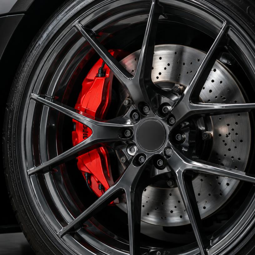 Ceramic-coated performance wheel